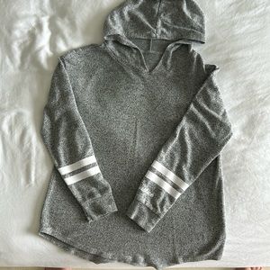 Justice Top size 14/16 Gray Hoodie
